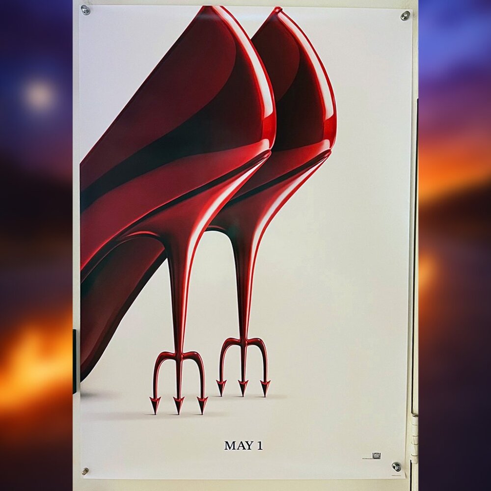 THE DEVIL WEARS PRADA 2 (2026) - ORIGINAL DOUBLE SIDED TEASER MOVIE POSTER